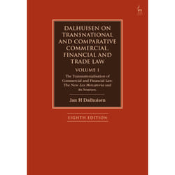 ISBN Dalhuisen on Transnational and Comparative Commercial, Financial and Trade Law Volume 1 book English Hardcover 464 pages