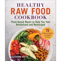 ISBN Healthy Raw Food Cookbook, Cooking, English, Paperback, 128 pages