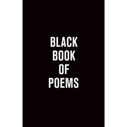 ISBN Black of Poems book Poetry English Paperback 128 pages