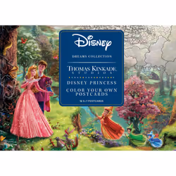 ISBN Disney Dreams Collection Thomas Kinkade Studios Disney Princess Color Your Own P, Craft & hobbies, English, 24 pages