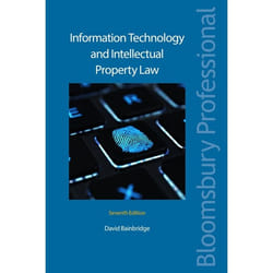ISBN Information Technology and Intellectual Property Law