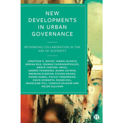ISBN New Developments in Urban Governance