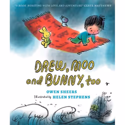 ISBN Drew, Moo and Bunny, Too, Hardcover, 80 pages