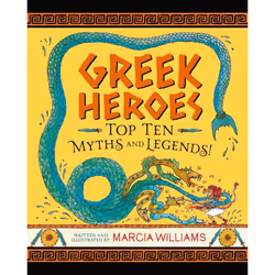 ISBN Greek Heroes: Top Ten Myths and Legends!, Hardcover, 32 pages