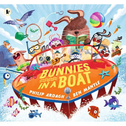 ISBN Bunnies in a Boat book Paperback 32 pages