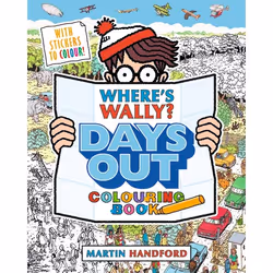 ISBN Where's Wally? Days Out: Colouring Book, Paperback, 24 pages