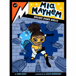 ISBN Mia Mayhem Breaks Down Walls, English, Paperback, 128 pages