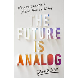 ISBN The Future Is Analog book Scientific literature English Hardcover 288 pages