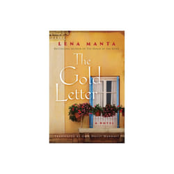 Gold Letter by Manta & Lena