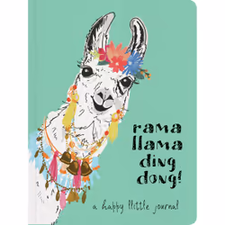 ISBN Rama Llama Ding Dong Textured Paperback Journal, Health, mind & body, English, 160 pages