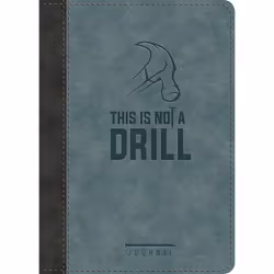 ISBN This Is Not a Drill LeatherLuxe® Journal, Health, mind & body, English, 144 pages