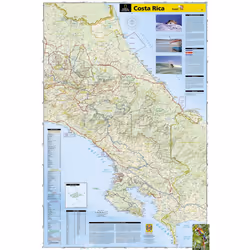 Costa Rica Adv. Ng: NG.AM3100 (Adventure Map (Numbered))