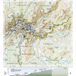 John Muir Trail Topographic Map Guide (National Geographic Trails Illustrated Map)