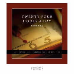 ISBN Twenty Four Hours a Day Journal, English, Trade Paperback, 400 pages