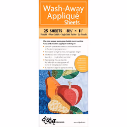 Wash-Away Applique Sheets