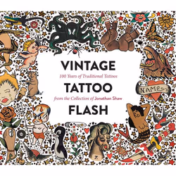 ISBN Vintage Tattoo Flash, Hardcover, 256 pages