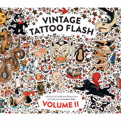 ISBN Vintage Tattoo Flash Volume 2, Hardcover, 216 pages
