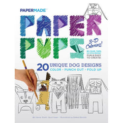 ISBN Paper Pups 3-D Coloring!