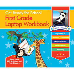 ISBN Get Ready for School First Grade Laptop Workbook book Children's English 193 pages