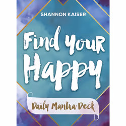 ISBN Find Your Happy Daily Mantra Deck, English, 144 pages