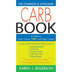 ISBN The Complete and Up-to-Date Carb Book