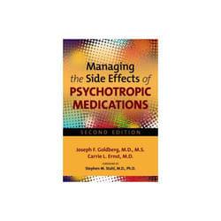 Managing the Side Effects of Psychotropic Medications by Goldberg & Joseph F. Director & Silver Hill