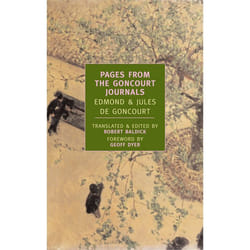 ISBN Pages from the Goncourt Journals