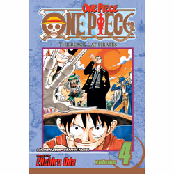 ISBN One Piece, Vol. 4, English, Trade Paperback, 208 pages