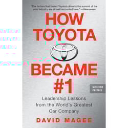 ISBN How Toyota Became #1