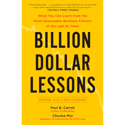 ISBN Billion Dollar Lessons, Paperback, 336 pages