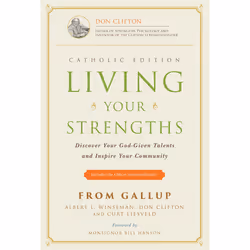 ISBN Living Your Strengths - Catholic Edition, English, Hardcover, 264 pages