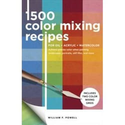 ISBN 1,500 Color Mixing Recipes for Oil, Acrylic & Watercolor book English 176 pages