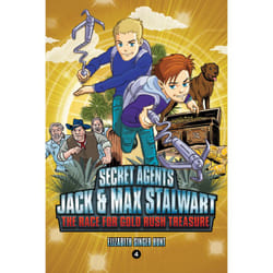 ISBN Secret Agents Jack and Max Stalwart: 4: The Race for Gold Rush Treasure: California, USA book Children's English Paperback 137 pages