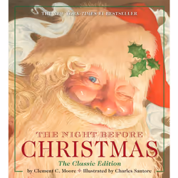 ISBN The Night Before Christmas Oversized Padded Board Book, English, Hardcover, 24 pages
