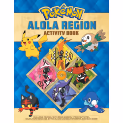 ISBN Pokémon Alola Region Activity Book, English, Trade Paperback, 108 pages