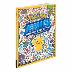 ISBN Pokémon Epic Sticker Collection 2nd Edition: From Kanto to Galar, English, 168 pages