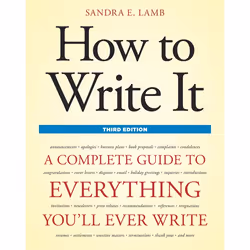 ISBN How to Write It, Third Edition, Paperback, 432 pages