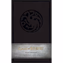 ISBN Game of Thrones: House Targaryen Hardcover Ruled Journal, English, Hardcover, 192 pages