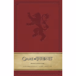 ISBN Game of Thrones: House Lannister Hardcover Ruled Journal, English, Hardcover, 192 pages