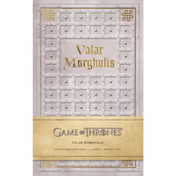 ISBN Game of Thrones: Valar Morghulis Hardcover Ruled Journal, English, Hardcover, 192 pages