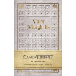 ISBN Game of Thrones: Valar Morghulis Hardcover Ruled Journal
