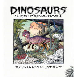 ISBN Dinosaurs: A Coloring Book by William Stout