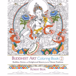 ISBN Buddhist Art Coloring Book 1, Paperback, 128 pages