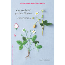 ISBN Embroidered Garden Flowers