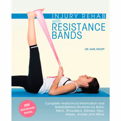ISBN Injury Rehab with Resistance Bands, Sport & leisure, English, Paperback, 144 pages