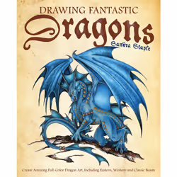 ISBN Drawing Fantastic Dragons, Society, English, Paperback, 128 pages