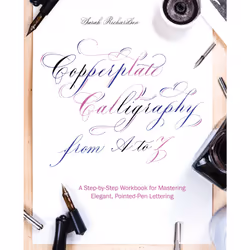 ISBN Copperplate Calligraphy from A to Z, Craft & hobbies, English, Paperback, 128 pages