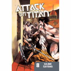 ISBN Attack on Titan 8, Fiction, English, Paperback, 192 pages