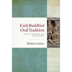 ISBN Early Buddhist Oral Tradition book History English Hardcover 312 pages