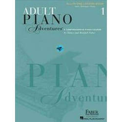 ISBN Adult Piano Adventures All-in-one Lesson 1 : A Comprehensive Piano Course book Music English